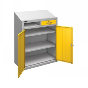 Premium Workstation With Sloping Top